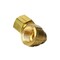 Thrifco Plumbing No. 49 1/2 Inch x 1/2 Inch Brass Flare MIP 90 Elbow 4401157 - alternate 2